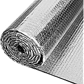 YoleShy Double Reflective Insulation 48 in X 10 FT RV Window Insulation for Summer Heat Reflective Window Film for Roof, Car,