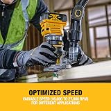 DEWALT 18V XR Brushless Compact Router 1/4 inch DCW604NT-XJ Tool Only view 4