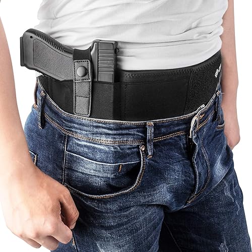 Belly Band Holster for Concealed Carry, IWB Gun Holster for Men