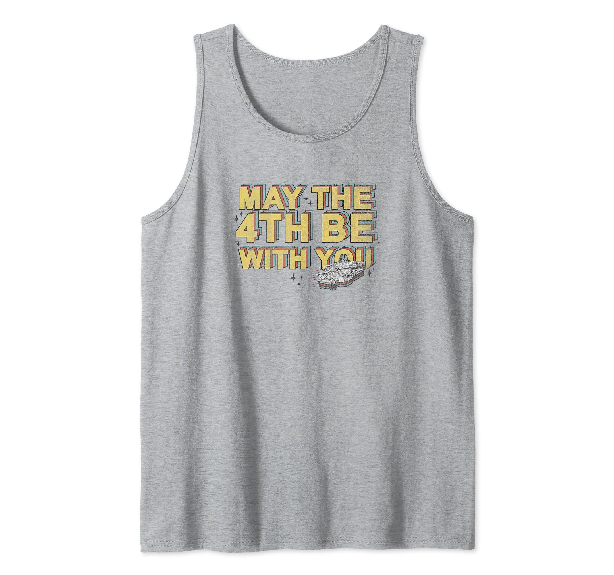 Star Wars May The Fourth Be With You Ship Portrait Tank Top
