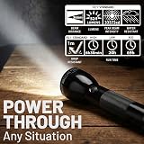 Mag-Lite ML300L 4D LED Torch Flashlight Black 1002 Lumens Long Range ECO Mode view 4