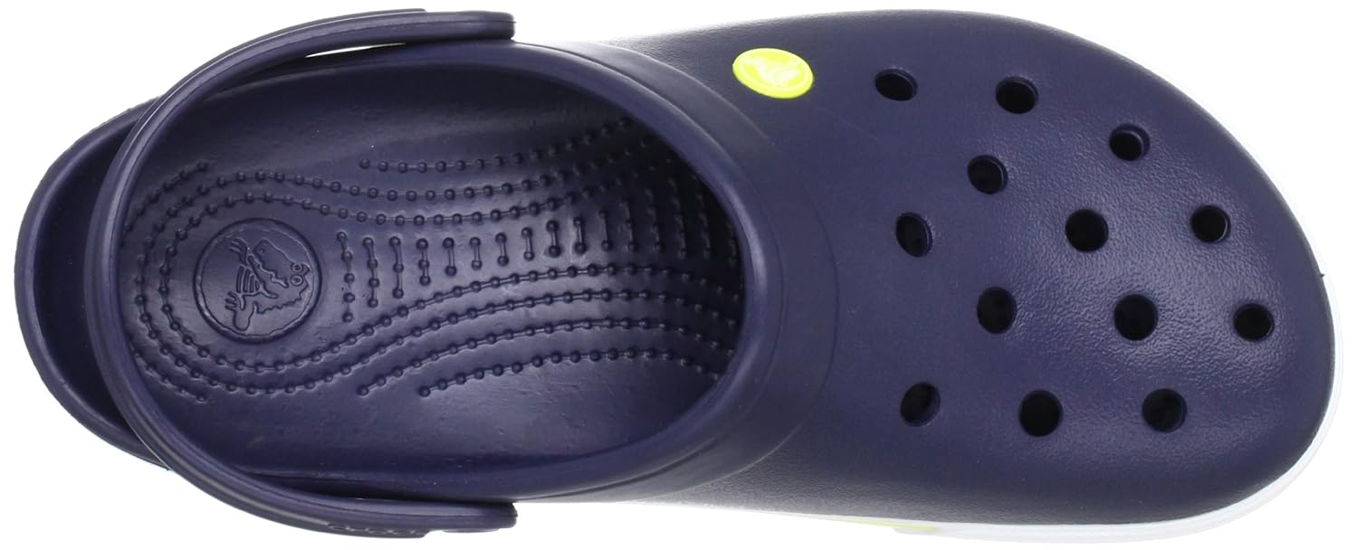crocs unisex crocband ii.5 khaki and espresso rubber clogs and mules