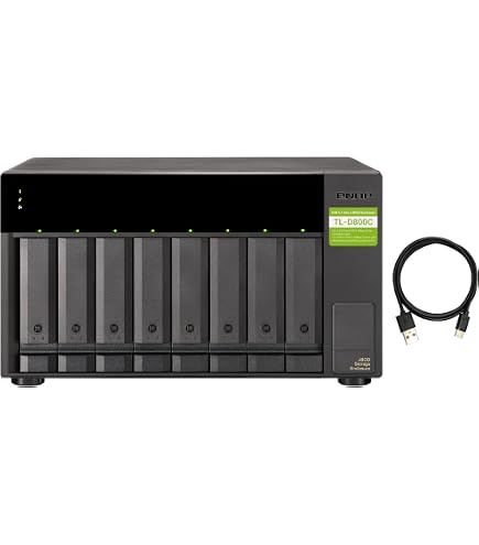 QNAP TS-855eU-RP-8G-US 8-Bay Rackmount NAS - 2U Short Depth High