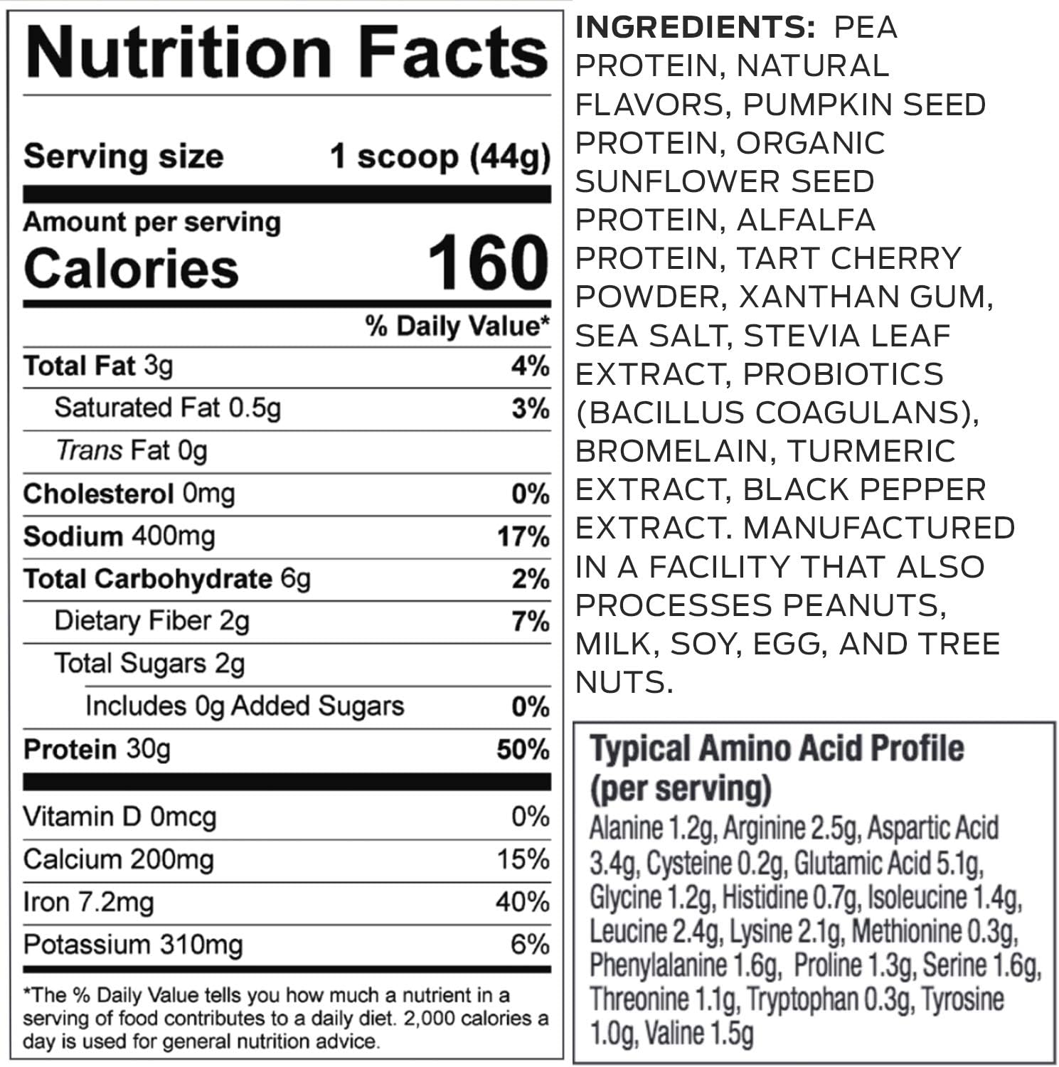 Vega Sport Premium Protein Powder, Vanilla, Plant Based Protein Powder Post Workout - Certified Vegan, Vegetarian, Keto-Friendly, Gluten Free, Dairy Free, BCAA Amino Acid (20 Servings / 1lb 13.2oz): Health & Personal Care