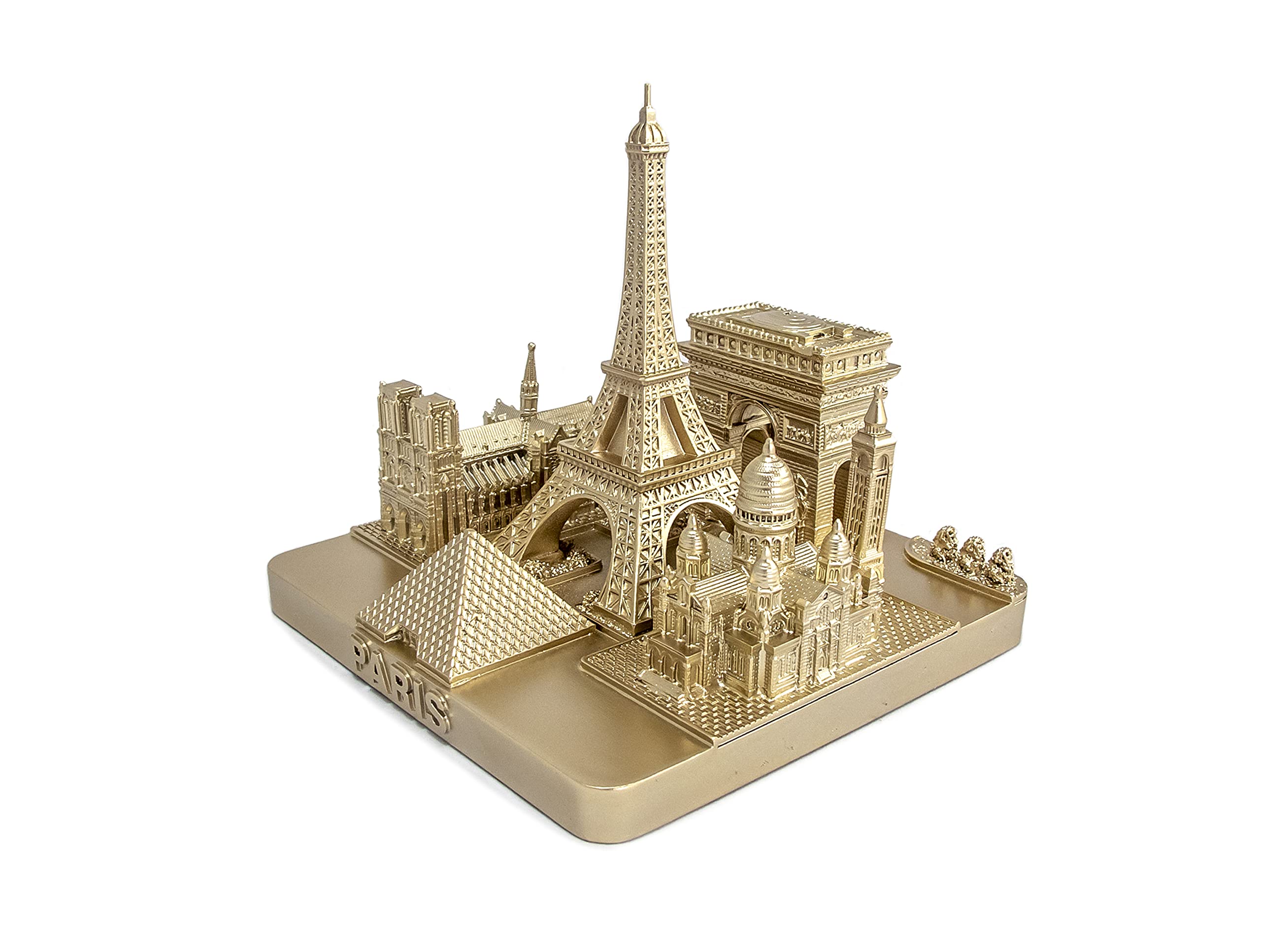 Seoul City Skyline 3D Model Rose Gold 4.5 Inches main image 1