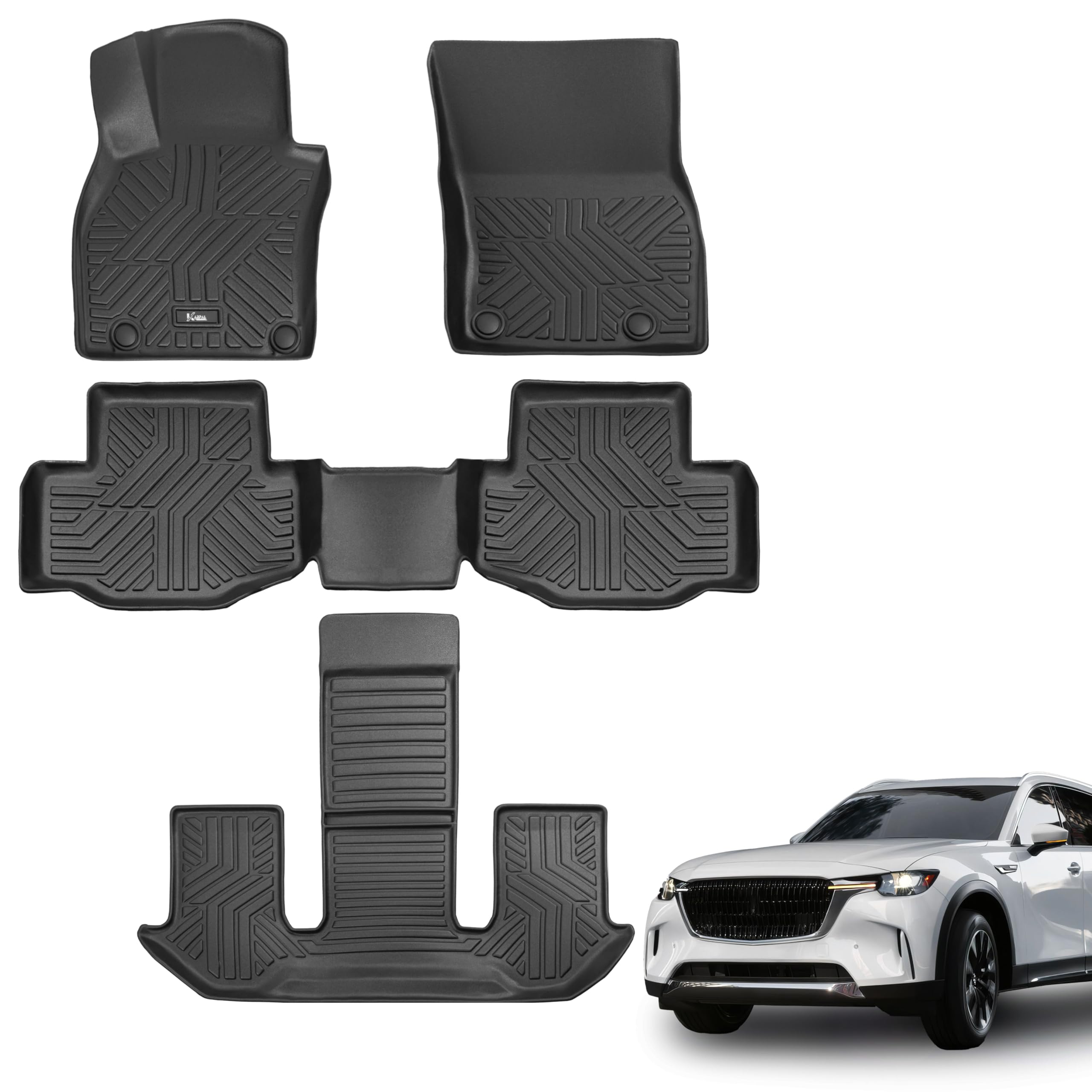 KARPAL Floor Mats Fit for Mazda 2024 2025 CX-90