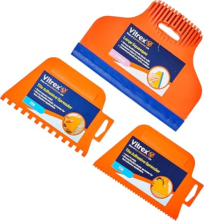 Vitrex 10296400V 3PC Tile Installation KIT with Squeegee and Spreader