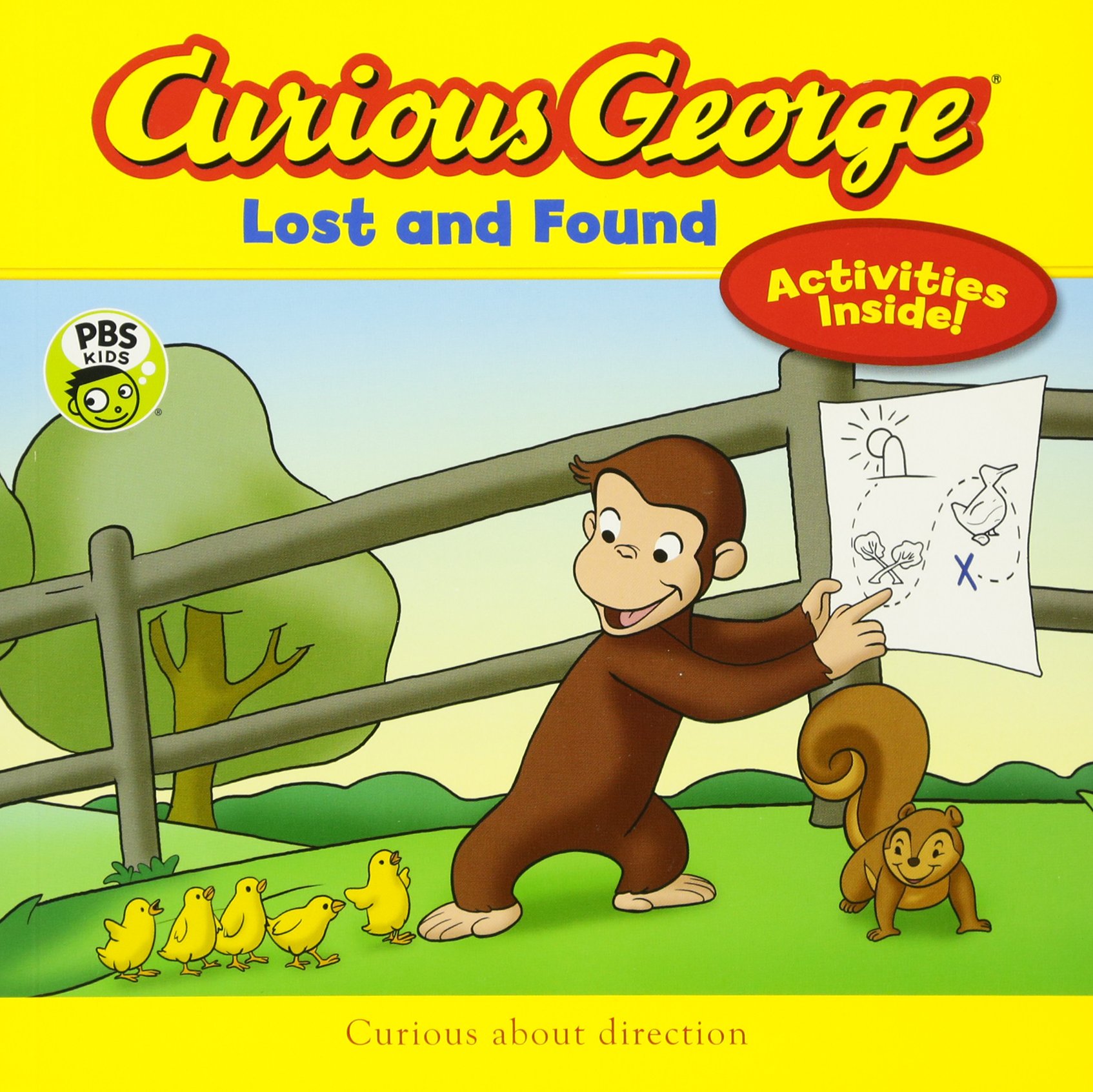 Amazon Com Curious George Lost And Found Cgtv 8x8 0046442891974 Rey H A Books