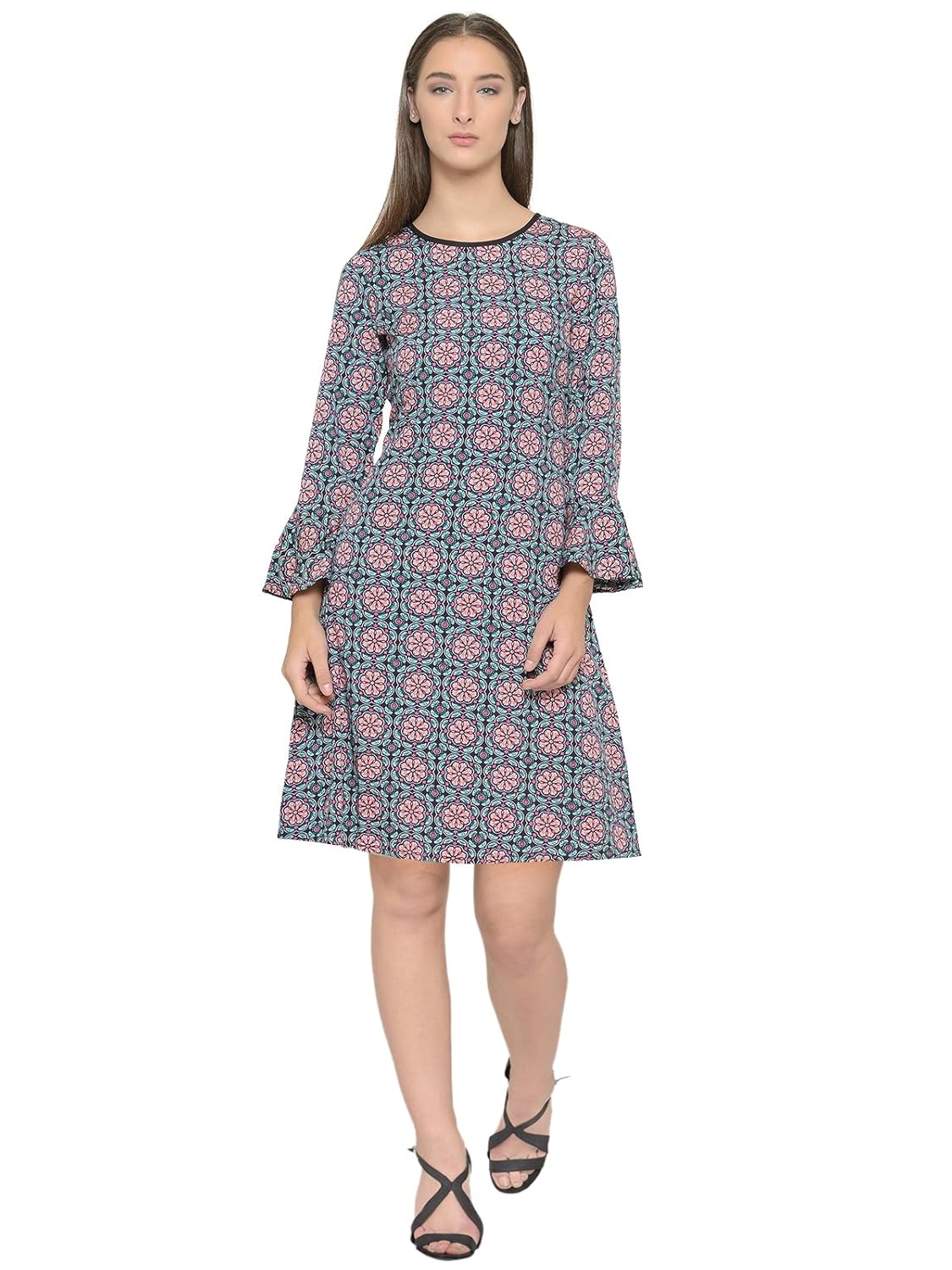 tunic nation printed multi dress
