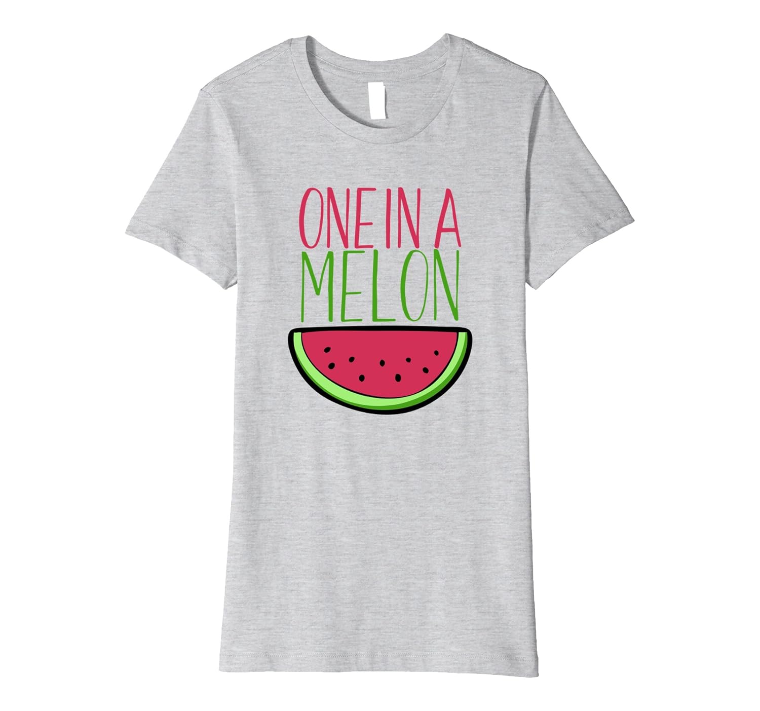 One In A Melon Watermelon TShirt4LVS 4loveshirt