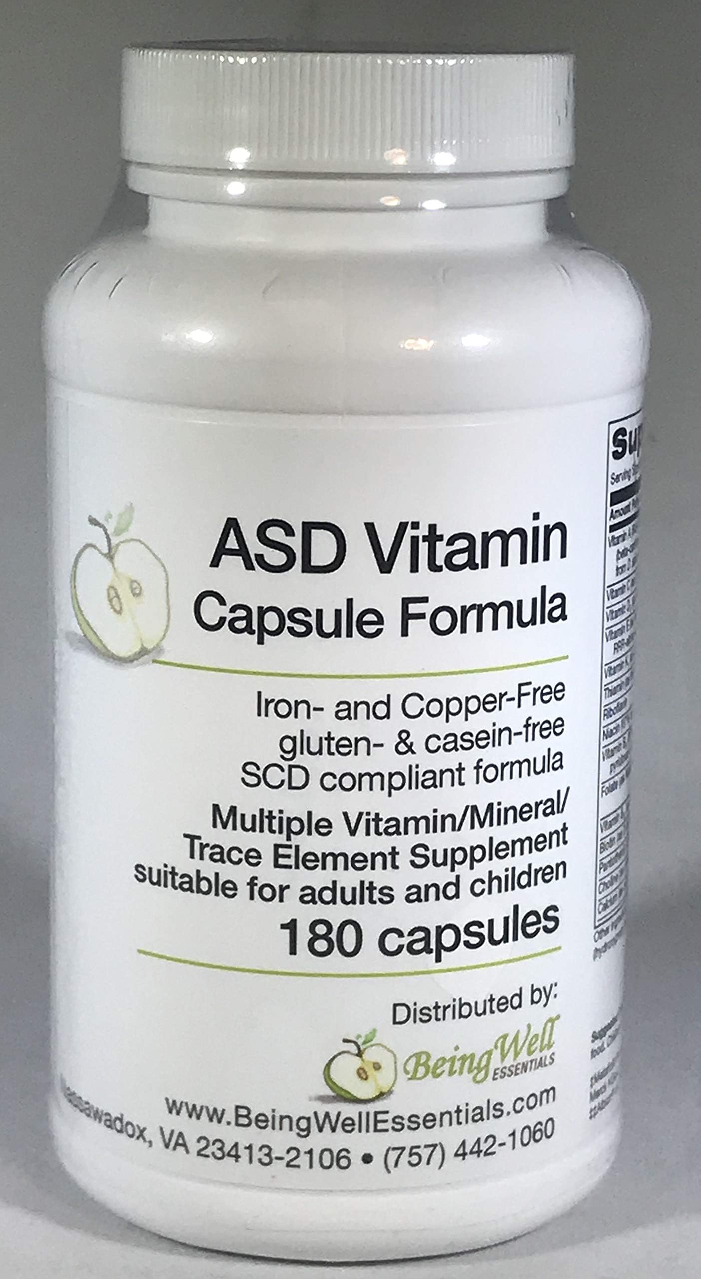 ASD Vitamin Capsule Formula