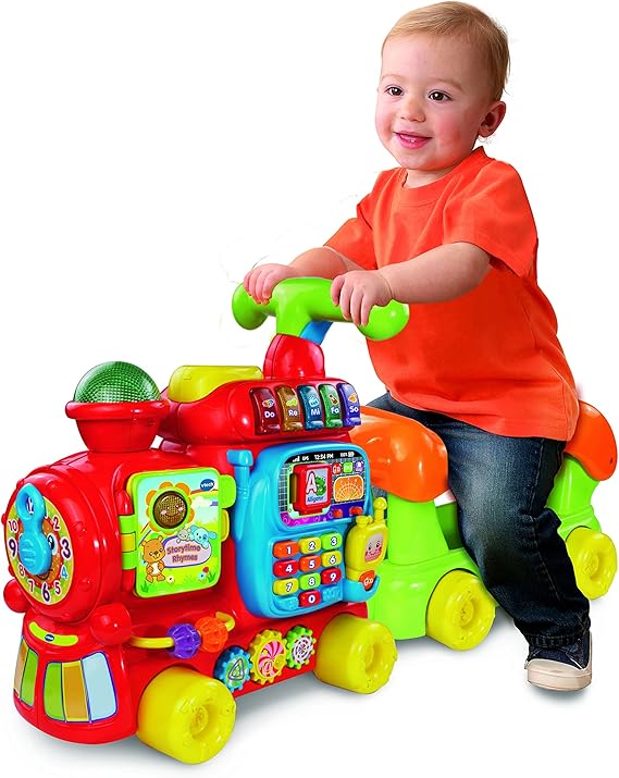 Jeux Educatifs Vtech Baby Push Et Ride Alphabet Train Pousse Jouetmusical Bebe Jouet Avec Vtech Jouets Et Jeux