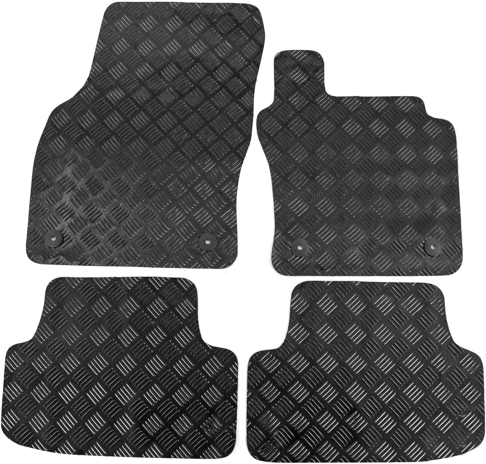 Tailored Rubber Floor Mats 4pieces 21951