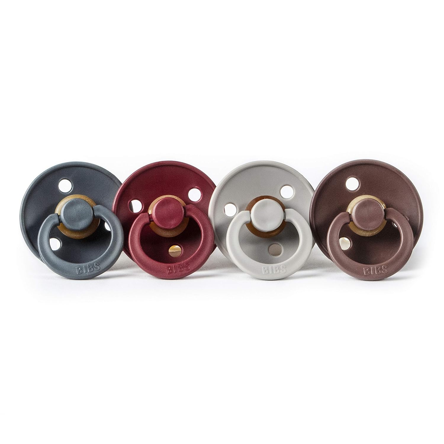 BIBS BPAFree Natural Rubber Baby Pacifier Made in