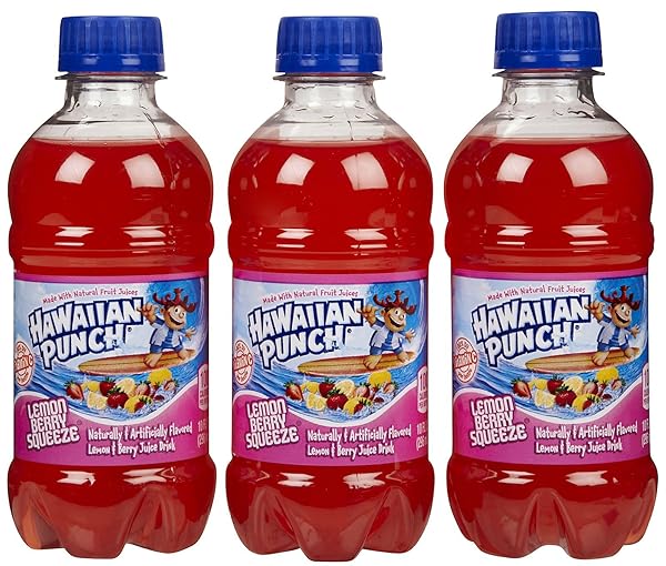 HAWAIIAN PUNCH LEMON BERRY SQUEEZE – 6 PK