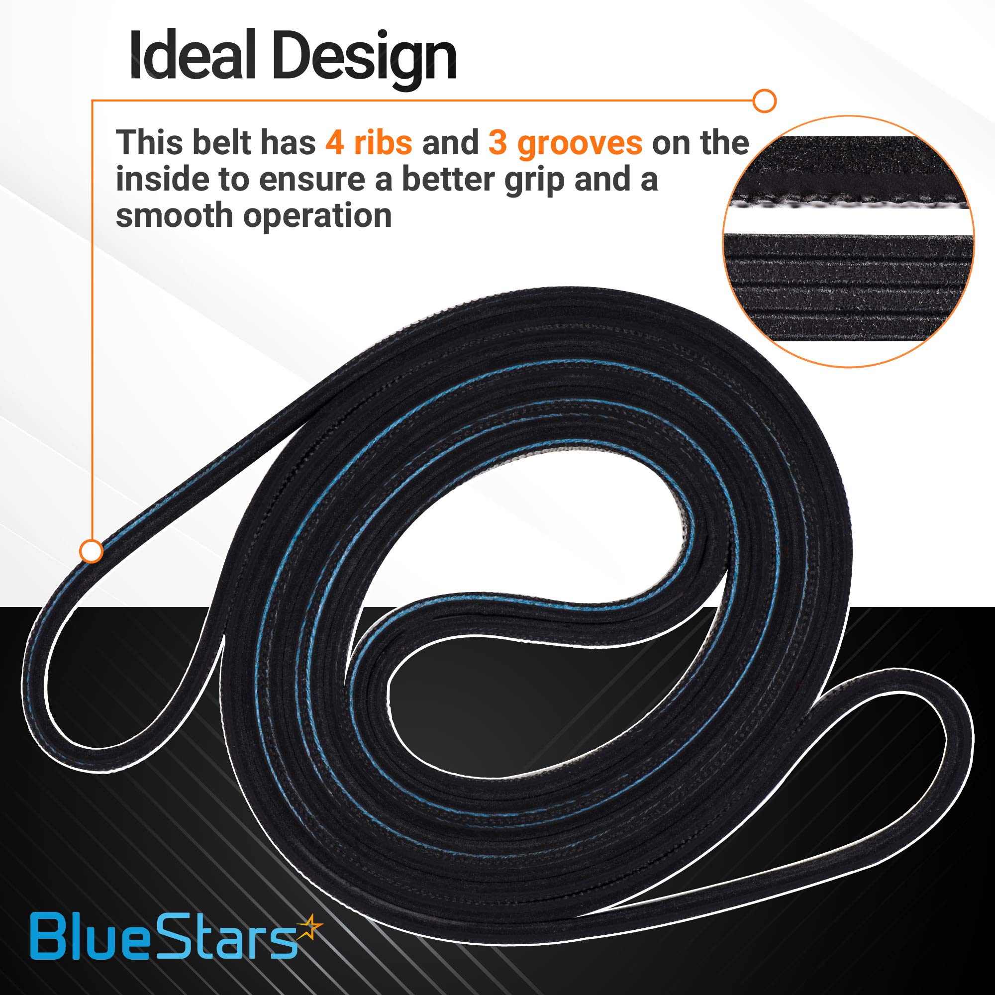 [Upgraded] BlueStars 5303281153 & 134503600 Dryer Rear Bearing - Compatible with Frigidaire & Kenmore Dryers - Replaces PS459829 AP2142648 131777700 PS1148434 134163400