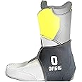 Ski & Snowboard Boot Fitting Liner Sleeve with 4 Pack J Bars, Reduce Heel Lift and Ankle Blisters, Small & Large (Large)