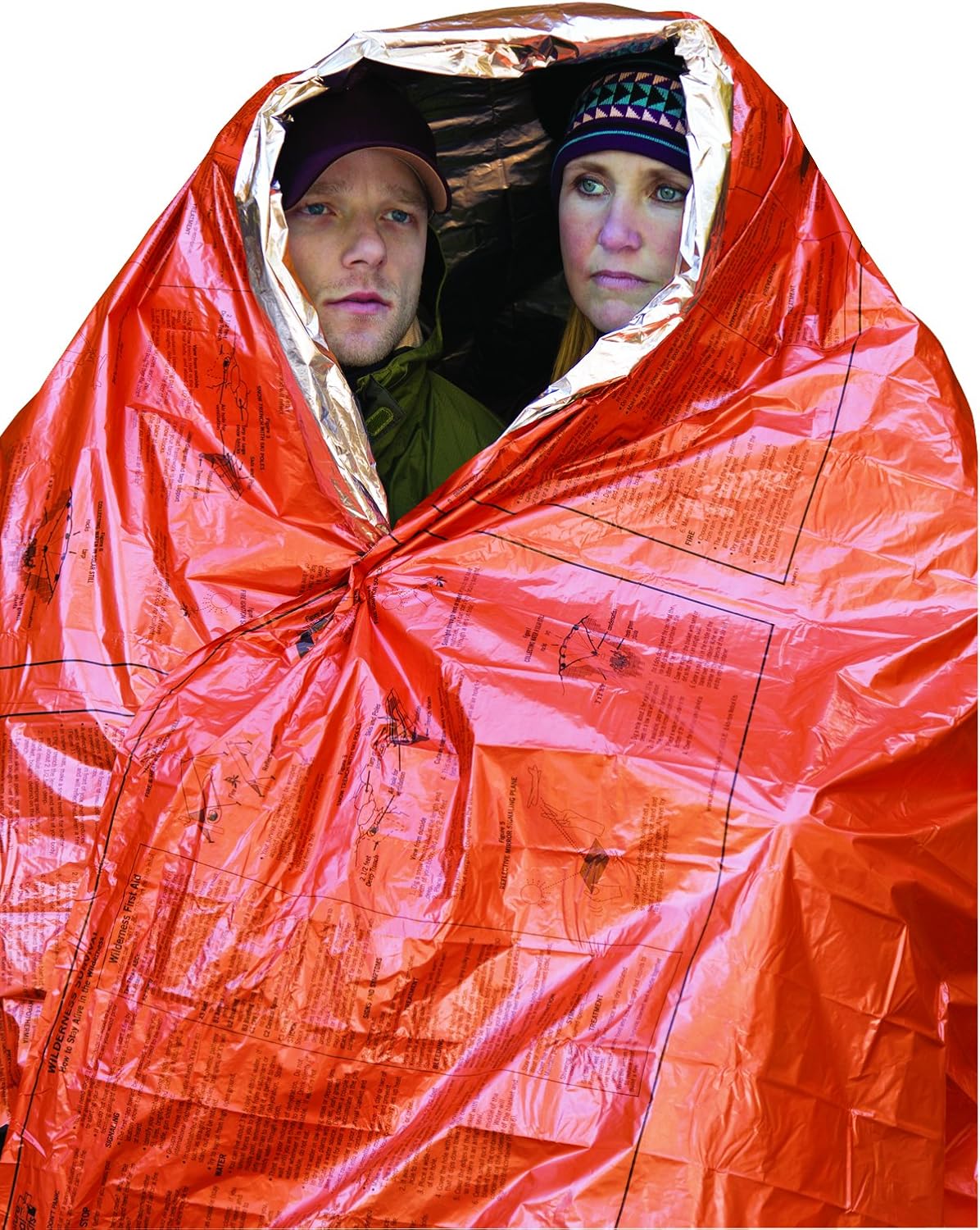 S.O.L. Survive Outdoors Longer 90 Percent Heat Reflective Survival Blanket : Camping First Aid Kits : Sports & Outdoors