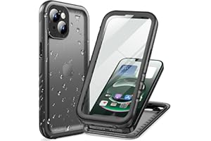 Cozycase for iPhone 15 Waterproof Shockproof Dustproof Case - Heavy Duty/360 Full Body/Military Grade/Protective/Rugged 【8FT 