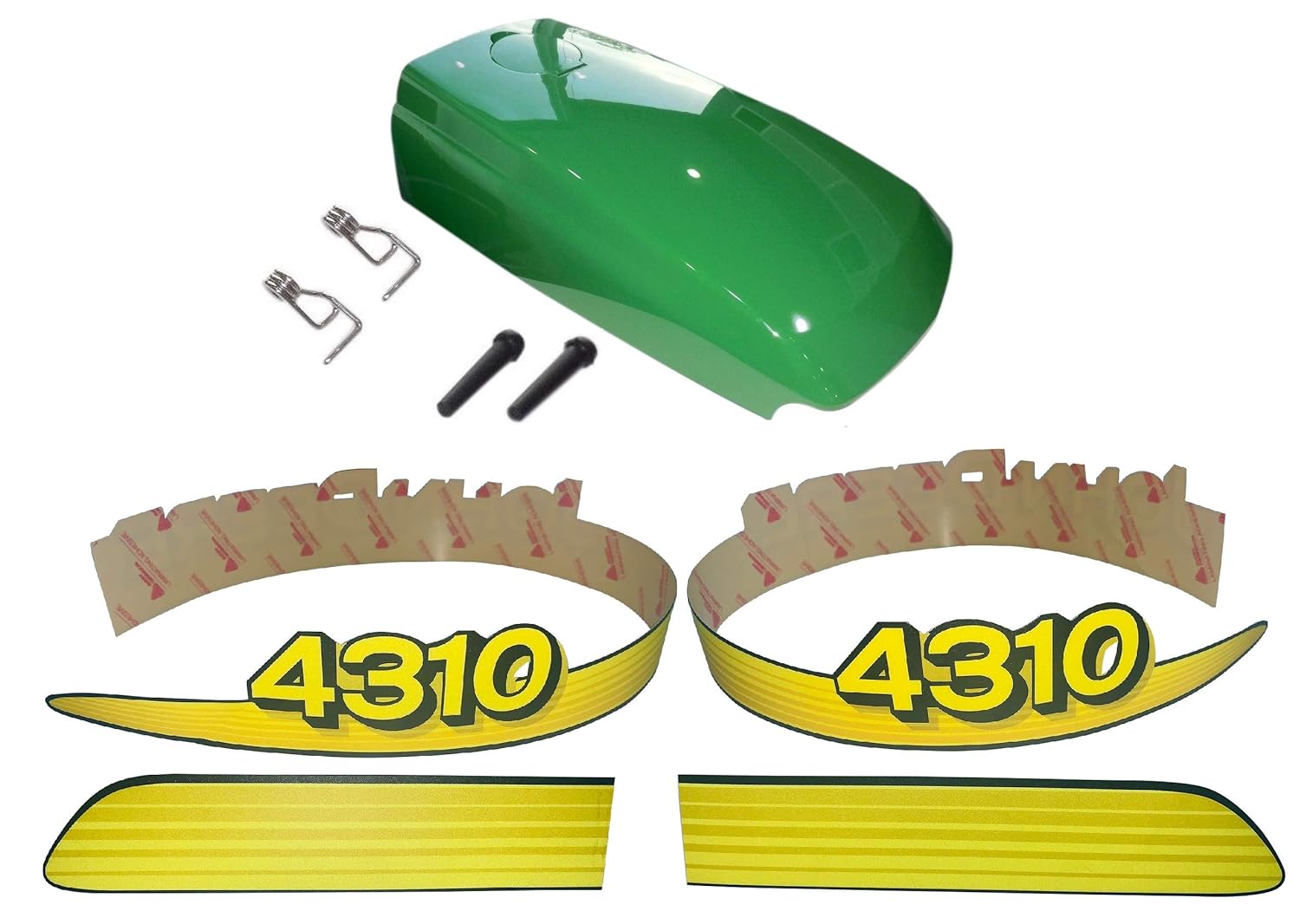 New Kumar Bros USA Upper Hood & Fuel Door with Fuel Door