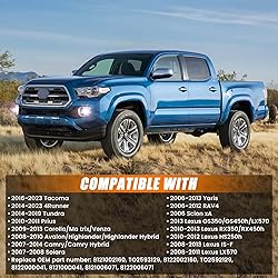 KARSAM Round LED Fog Lights Assembly for 2016-2023