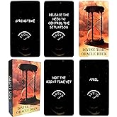soulme Time Oracle Cards Deck, Divine Timing Oracle Cards, Oracle Cards for Beginners,Answers to All Your Timing Related Questions