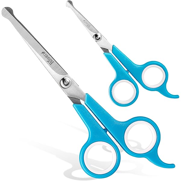 Boshel Dog Grooming Scissors Set 2 Pet Grooming Scissors Safe