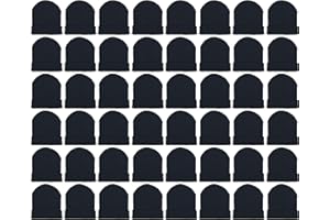 48 Pack Kids Winter Beanies, Warm Cold Weather Hats for Boys Girls Children, School Outdoors, Bulk