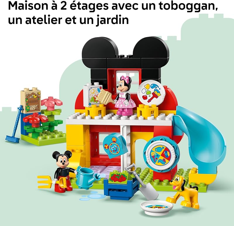 Duplo Disney La Maison de Mickey Mouse avec Minnie et Pluto 10465