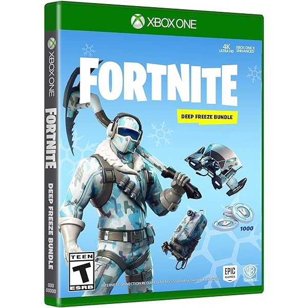 Amazon.com: Warner Bros Fortnite: Deep Freeze Bundle - Xbox One