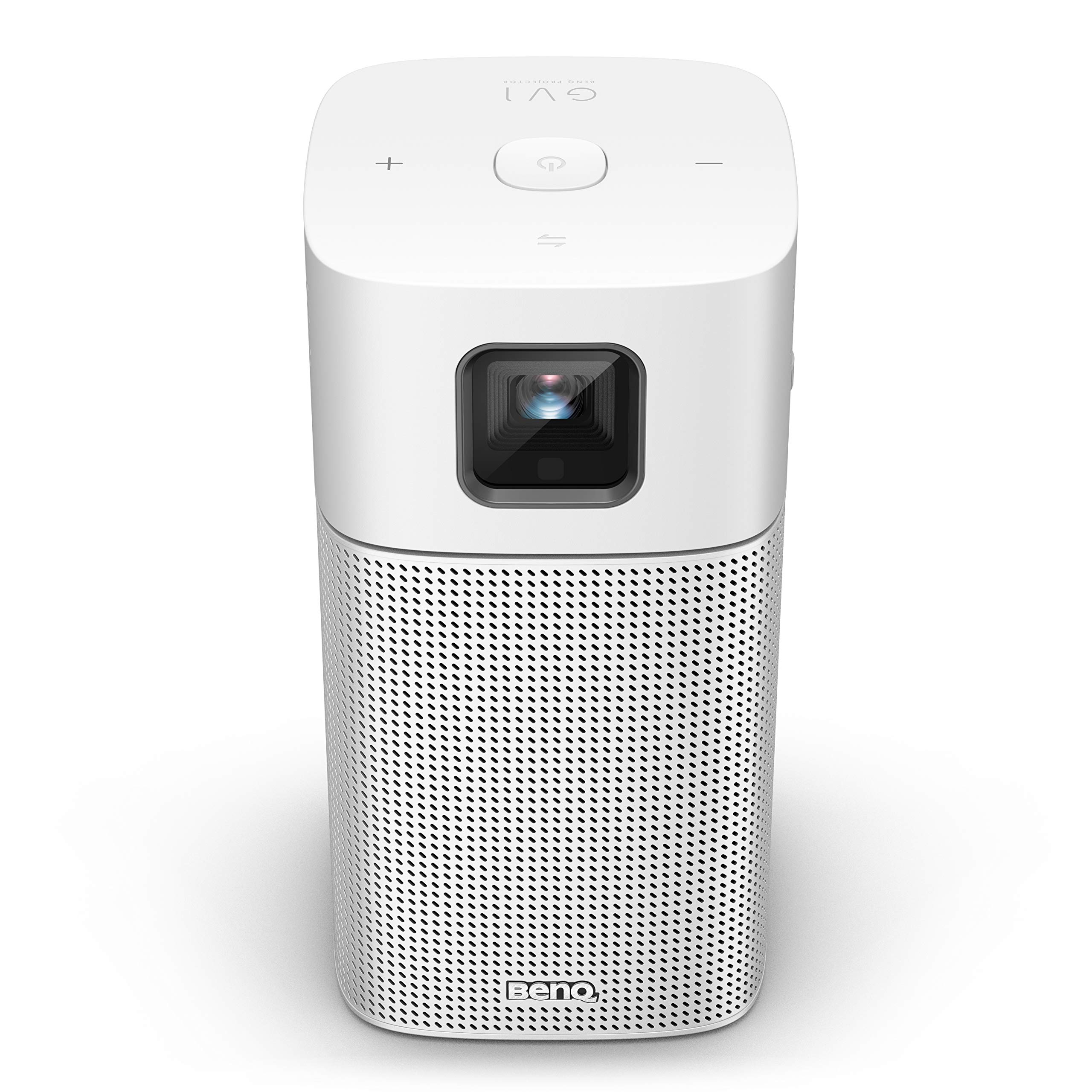 BenQ GV1 Mini Beamer (LED, WVGA, 854 x 480 Pixel, 200 ANSI Lumen, USB C, bluetooth 4.0) silber/grau