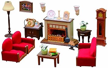 Sylvanian Families Luxury Living Room Set: Amazon.co.uk: Toys & Games Sylvanian Families Luxury Living Room Set