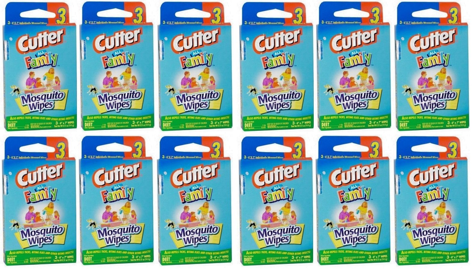 Buy Cutter All Family Insect Repellent Individually Wrapped Mosquito