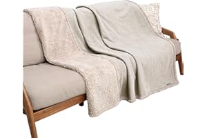 Kritter Planet Waterproof Dog Blanket, Reversible Water Proof Pet Blanket for Couch, Bed & Sofa, Washable Couch Covers for Large Dogs - Protects Furniture from Fur, Dirt, and Accidents