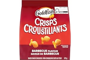 Goldfish CRISPS Barbecue Flavour Baked Snack Crackers 177 g (Pack of 14)
