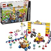 LEGO Super Mario: Mario Kart Baby Peach & Grand Prix Set Home Circuit - Nintendo Toy Building Set for Kids, Girls and Boys, Ages 8+ - Collectible Toy - Gift Idea for Birthdays - 72036