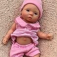 OtardDolls 11 Inch Silicone Baby Doll - Girl, Realistic, Soft Body with Accessories