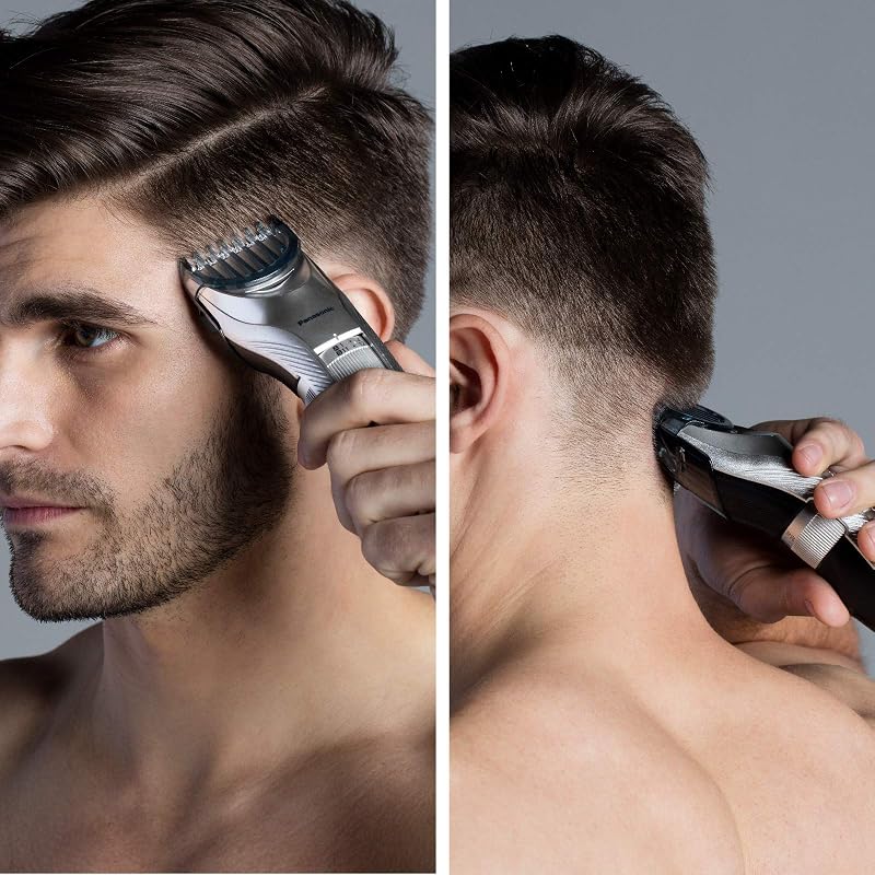 ER-GC71 - Cortador de barba / cabello con 39 configuraciones de longitud, para hombres, peinado y cuidado para cabello y barba