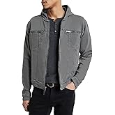 John Varvatos mens Scott Hooded Jacket