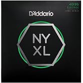 D'Addario NYXL Bass Guitar Strings 40-95, Super Light, 4-String | NYXL bass strings deliver unmatched strength, tuning stability, punchy tone, powerful output and enhanced response.