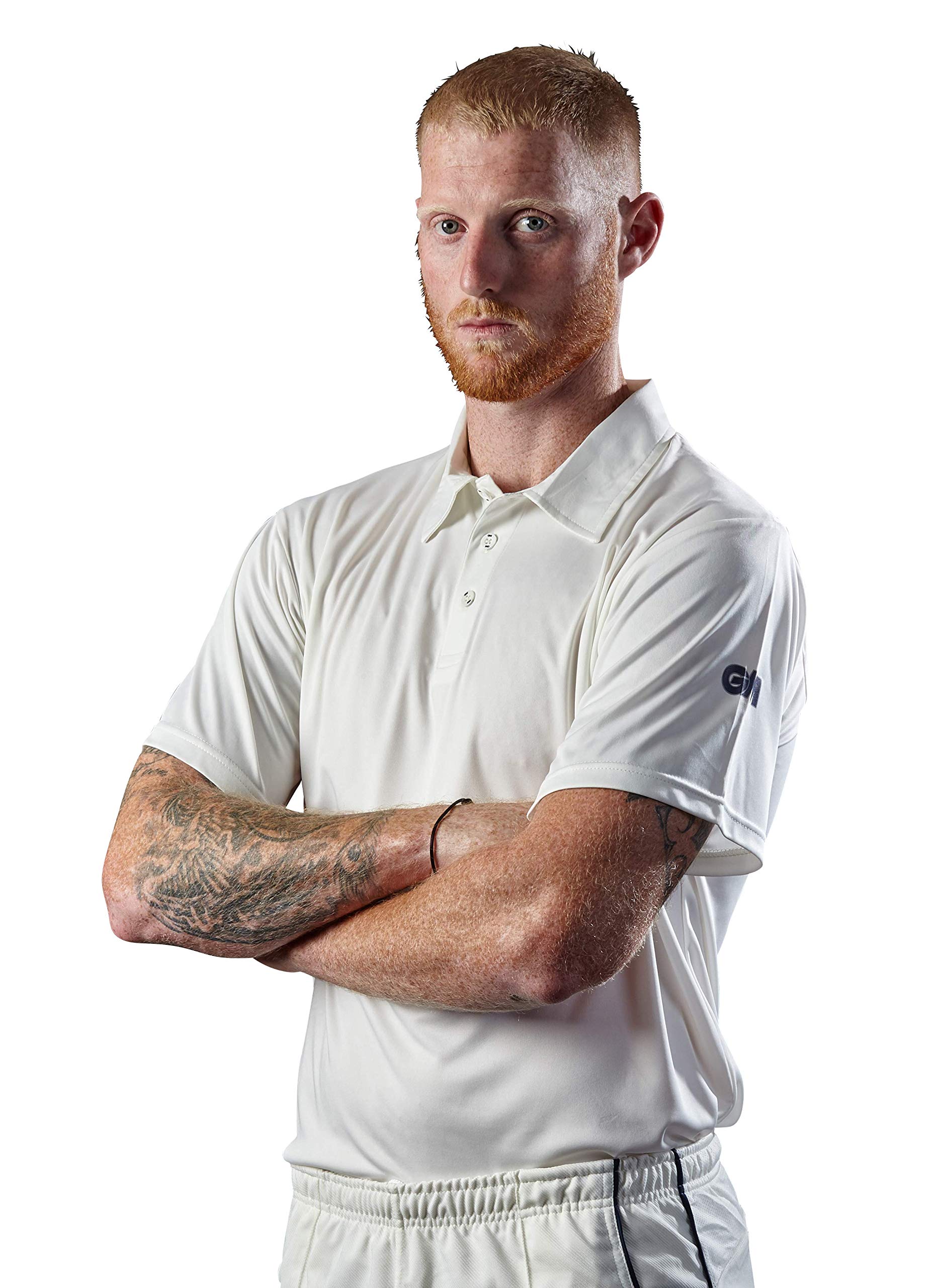 Gunn & Moore GM | Cricket Shirt, Maestro, 100 Percent Interlock Jersey Polyester, Short Sleeve, White, Small Adult - Chest 34-36 ins