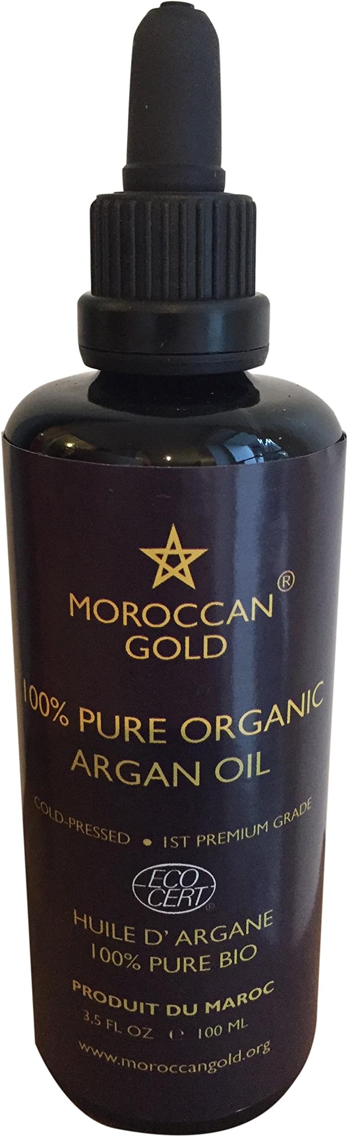 Moroccan Gold 100 Percent Organic Pure Argan Oil 100 ml