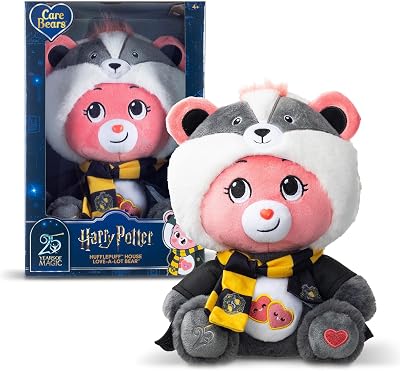 Care Bears x Harry Potter Hufflepuff Love-A-Lot Bear 30cm Plush