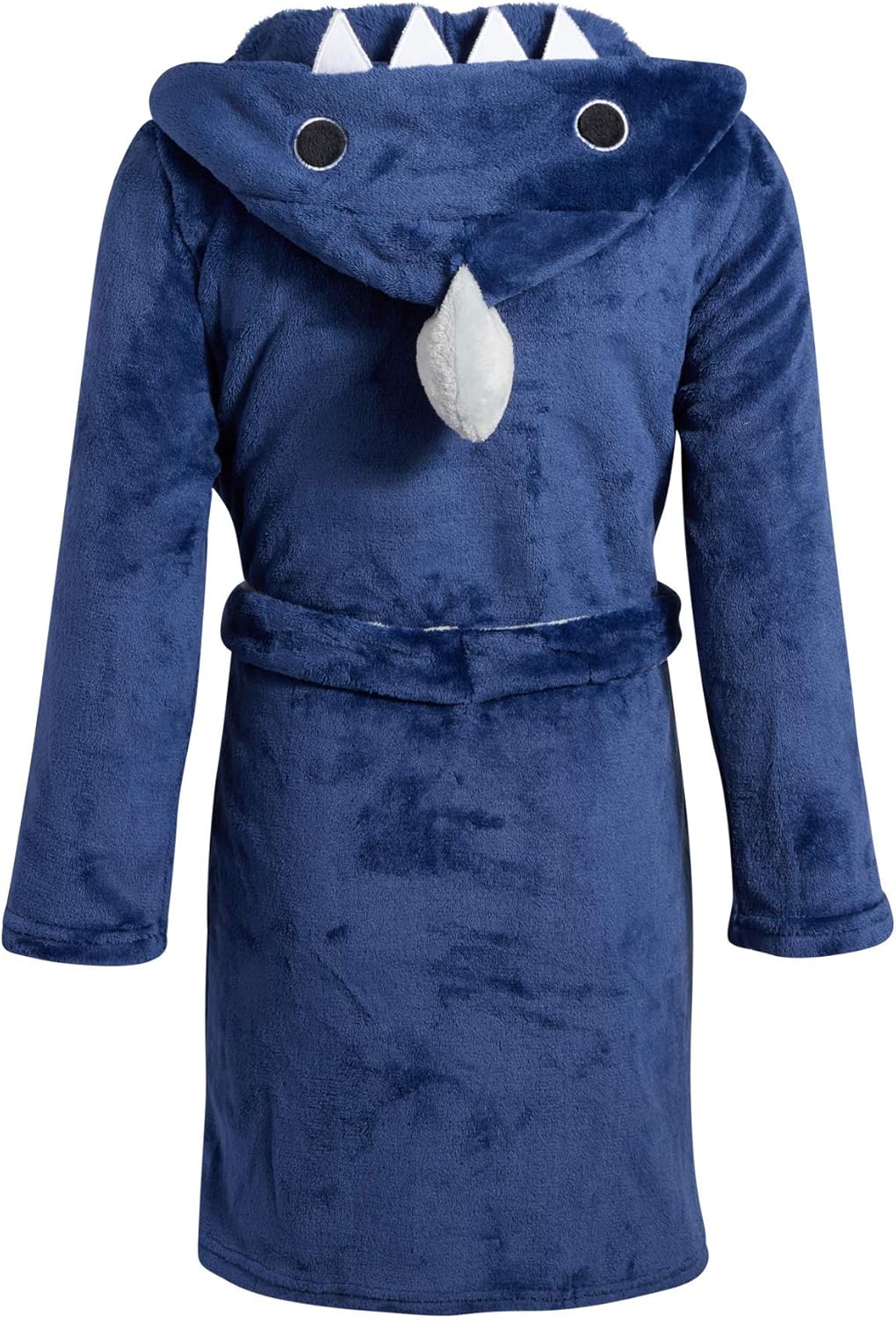Only Boys Plush Solid Fleece Robe with Character Hood (Toddler/Little Boys/Big Boys): Clothing