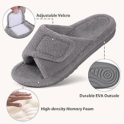 Litfun Women's Orthopedic Slippers with Arch