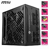 MSI MPG A1000GS 1000W ATX 3.1 PCIe 5.1 Gold PSU Embossed Jacket view 5