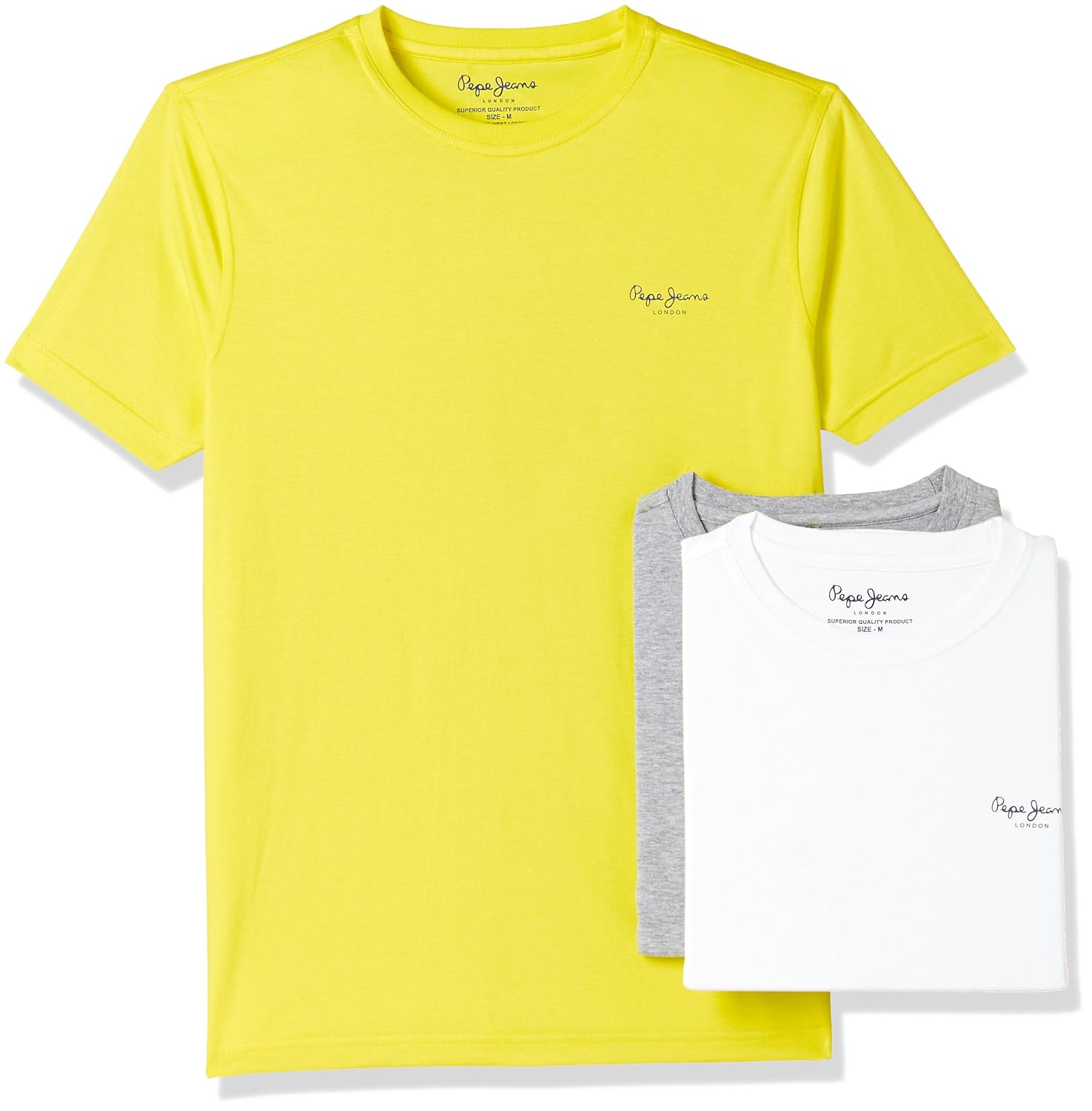 pepe jeans tri pack t shirts