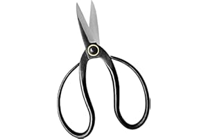 gonicc Professional 7.3" Bonsai Scissors(GPPS-1012), For Arranging Flowers, Trimming Plants, For Grow Room or Gardening, Bonsai Tools. Garden Scissors Loppers.