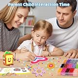 BLOT Fuse Beads Kit 24 Colors 5mm with Pegboards Tweezers Paper Keyrings view 6
