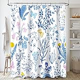MAYZUS Extra Long Shower Curtain 72 x 96
